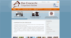 Desktop Screenshot of daicrocicchi.coop