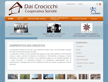 Tablet Screenshot of daicrocicchi.coop